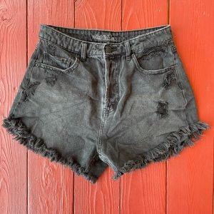 WF HIGH RISE JEAN SHORTS